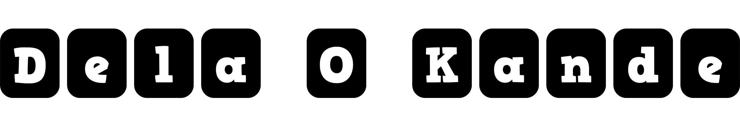 Dela O Kande box logo